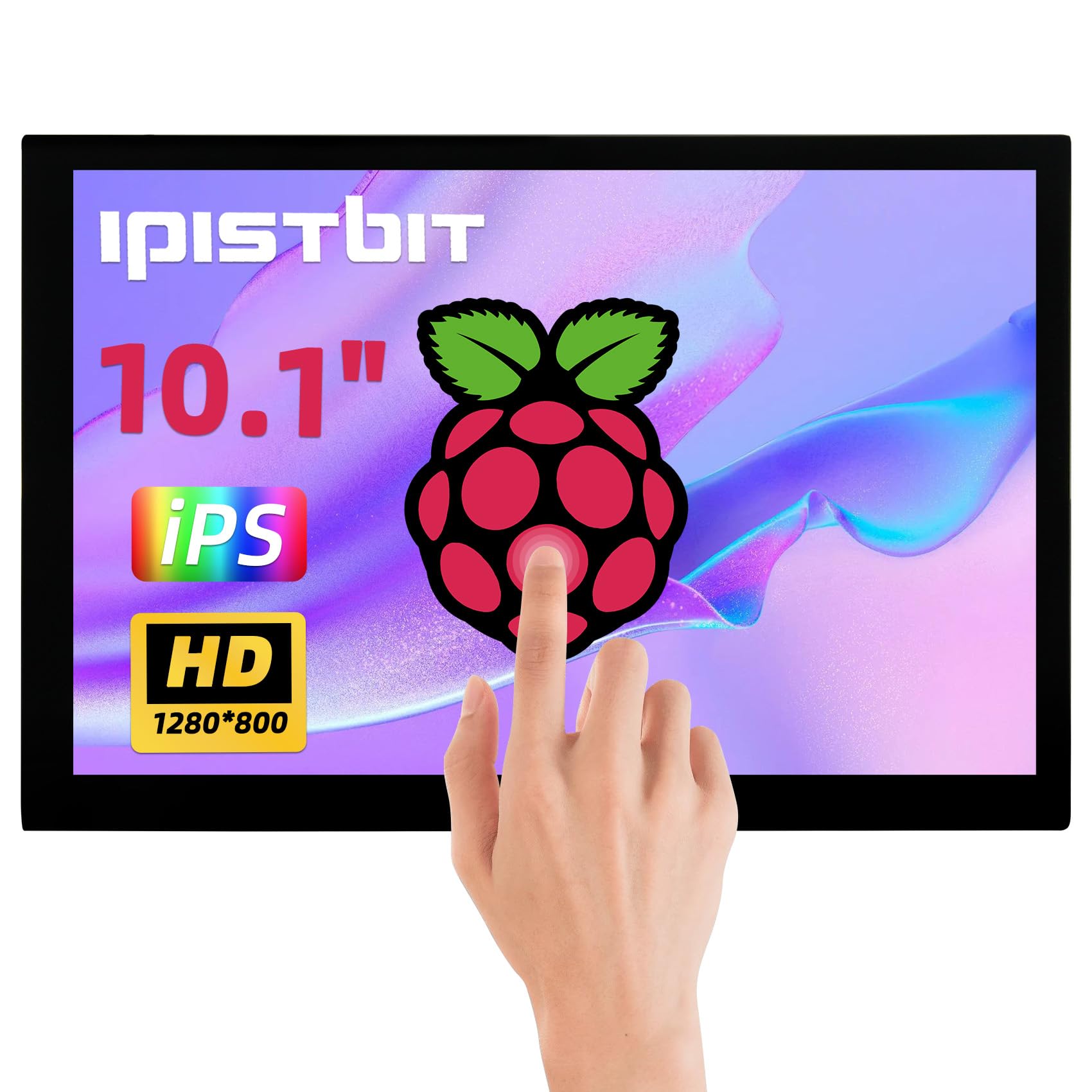 Snapklik.com : Touchscreen Monitor, 10.1 Inch Raspberry Pi Screen 1280 ...