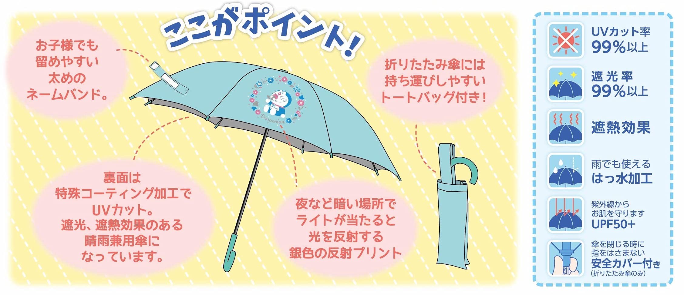 ドラえもん 折り畳み傘 Amazon.co.jp: Wpc. 日傘 ドラえもん 遮光水彩ドラえもん ミニ