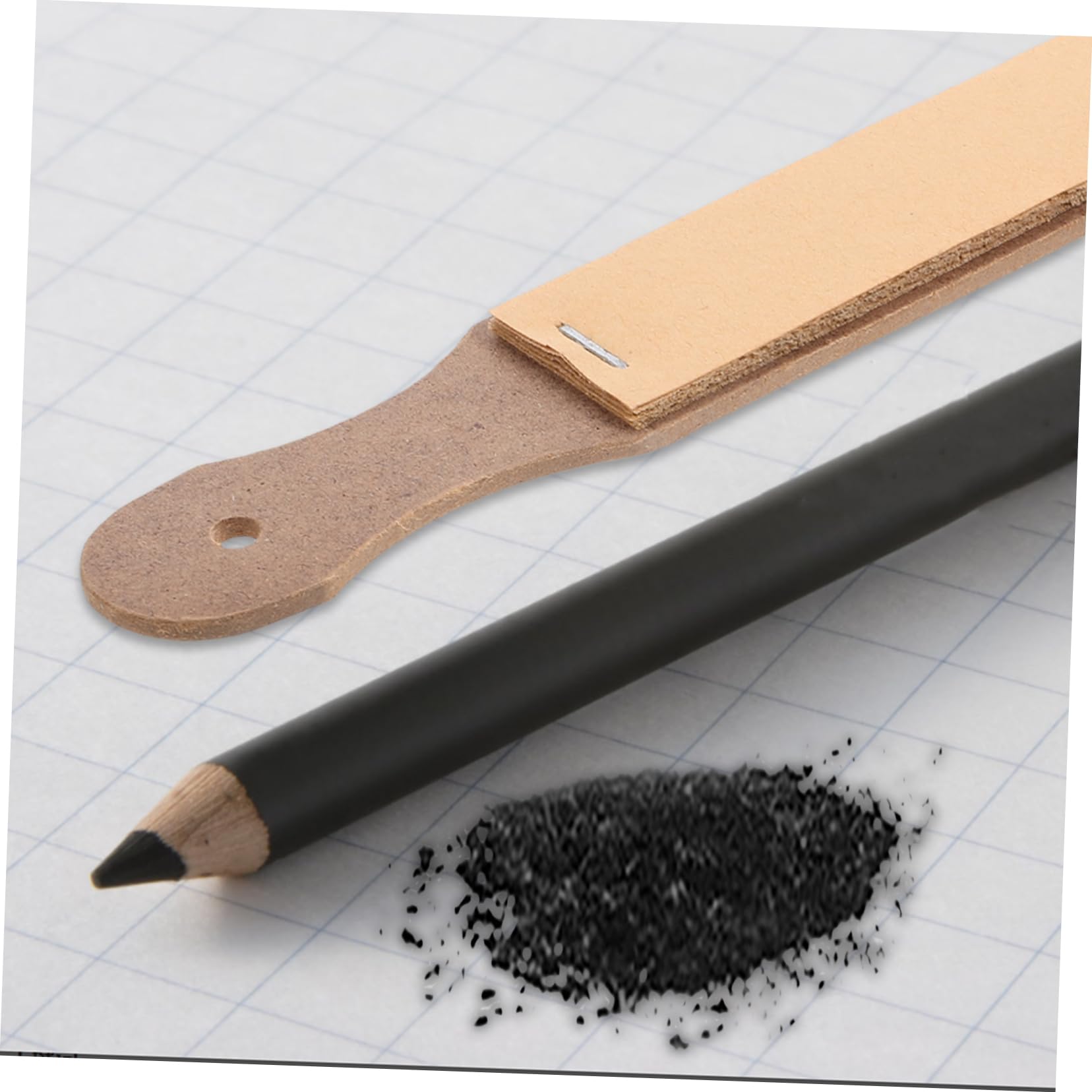 Tofficu 40stücke Teiliges Bleistift Schleifpapier Ergonomisches Schleifbrett Für Künstler Tragbar Leicht Und Platzsparend Für Zeichnen Und Skizzieren Sicherer