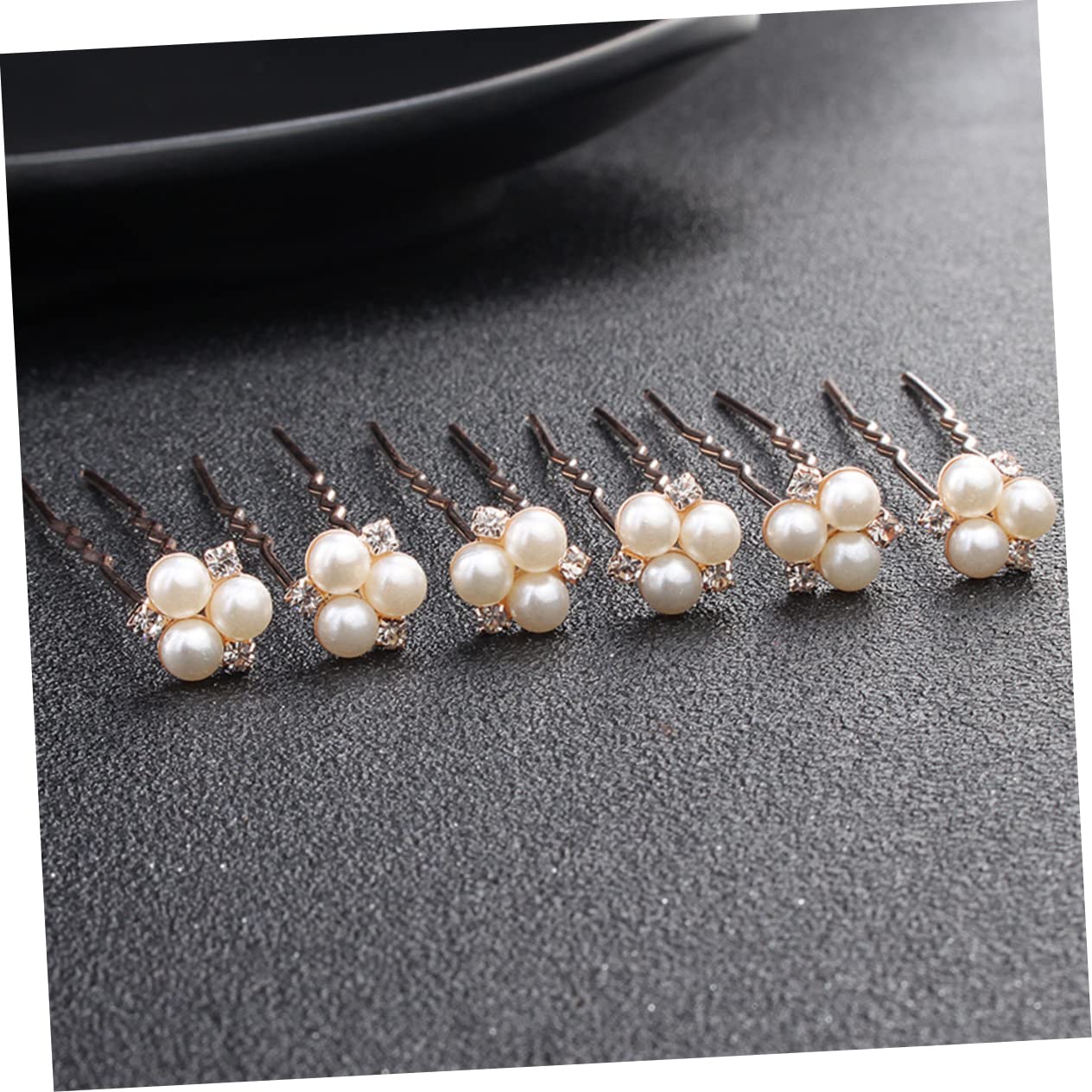 Baluue 54stücke Teiliges Förmiger Haarnadeln Mit Perlen Und Strass Für Bräute Eleganter Haarschmuck Für Hochzeiten Für Brautjungfern Und -frisuren