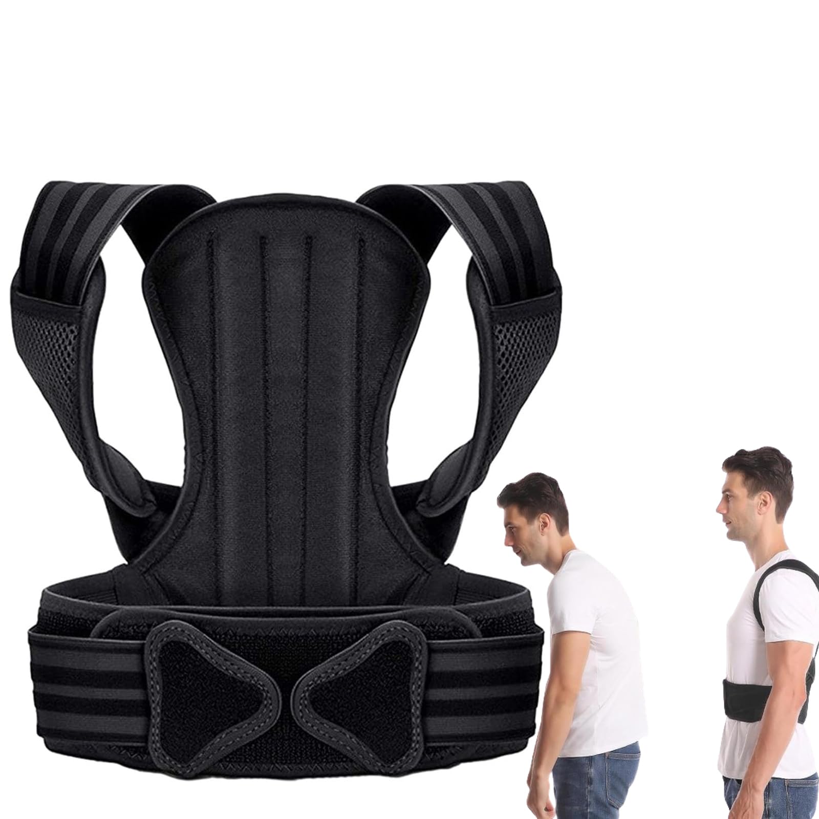 Vrsgs Posture Corrector, Posture Flex-Pro Ultimate Posture Corrector, Benilio Posture Corrector, Daxifio Back Corrector, Posturepro - Instant Relief Posture Brace (1PCS, L)