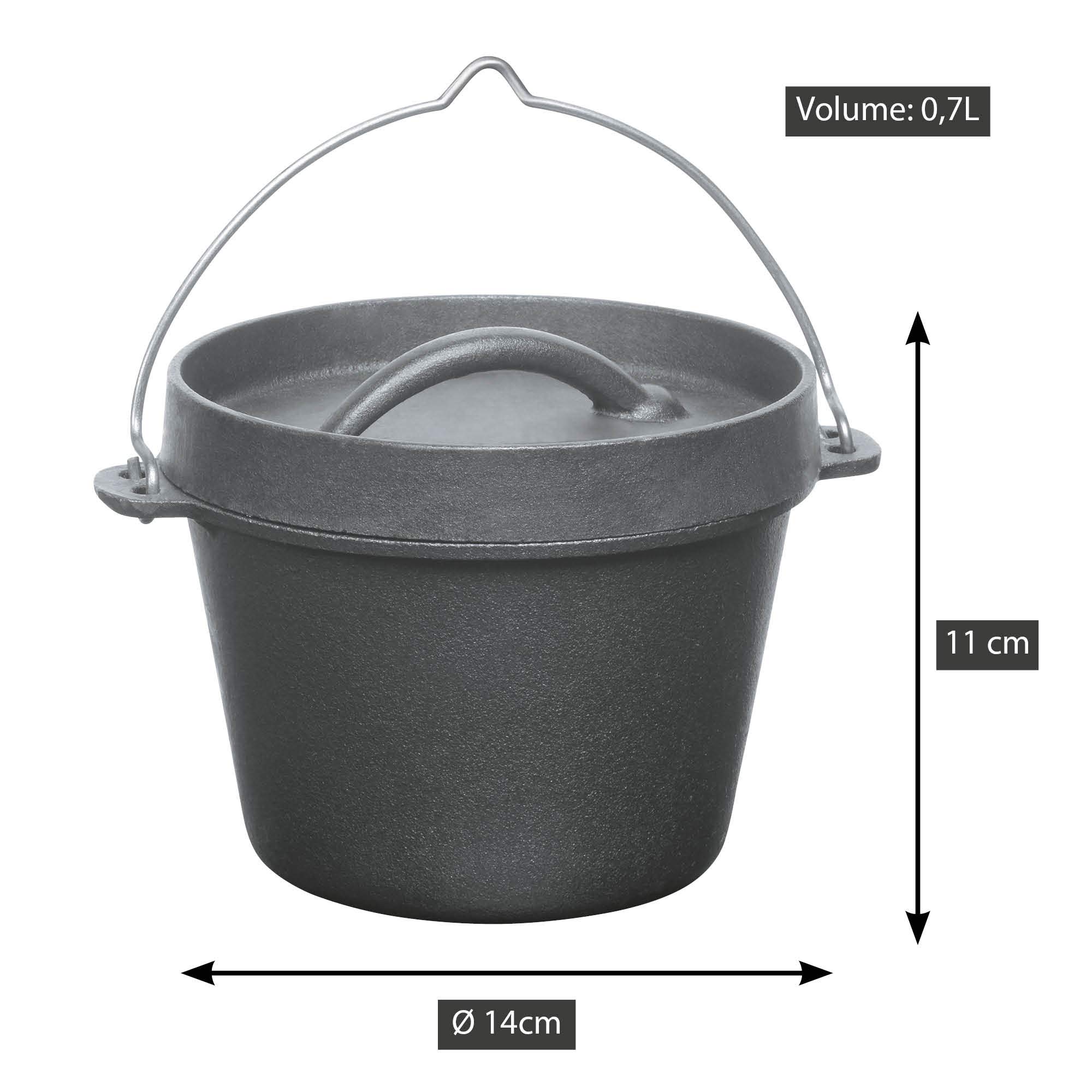 Barbecook 223.9706.000 - Olla de Hierro