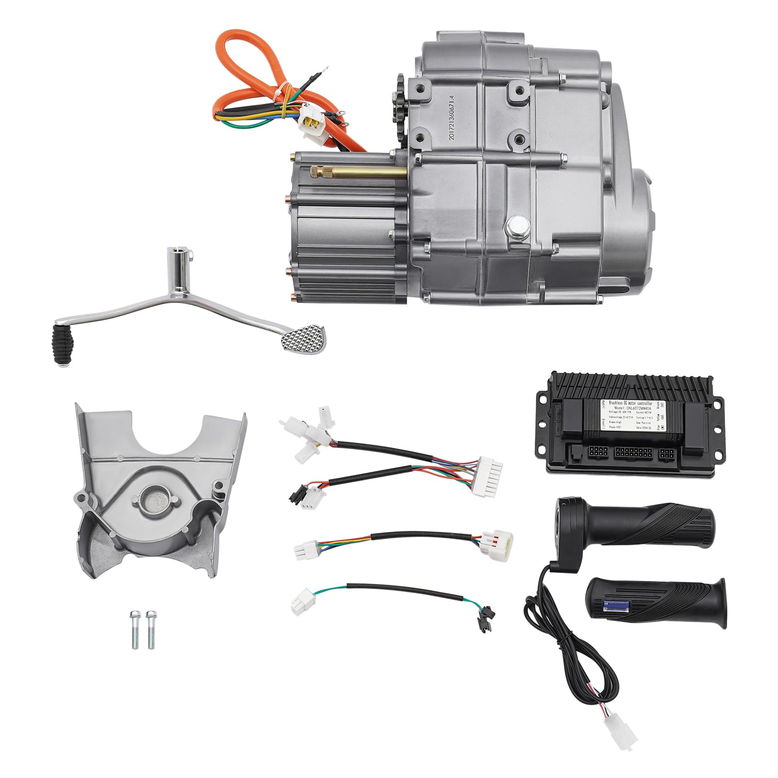 1000W Elektromotor-Kit Permanentmagnet DC Bürstenloser Motor für Strandautos Elektromotorräder ATVs