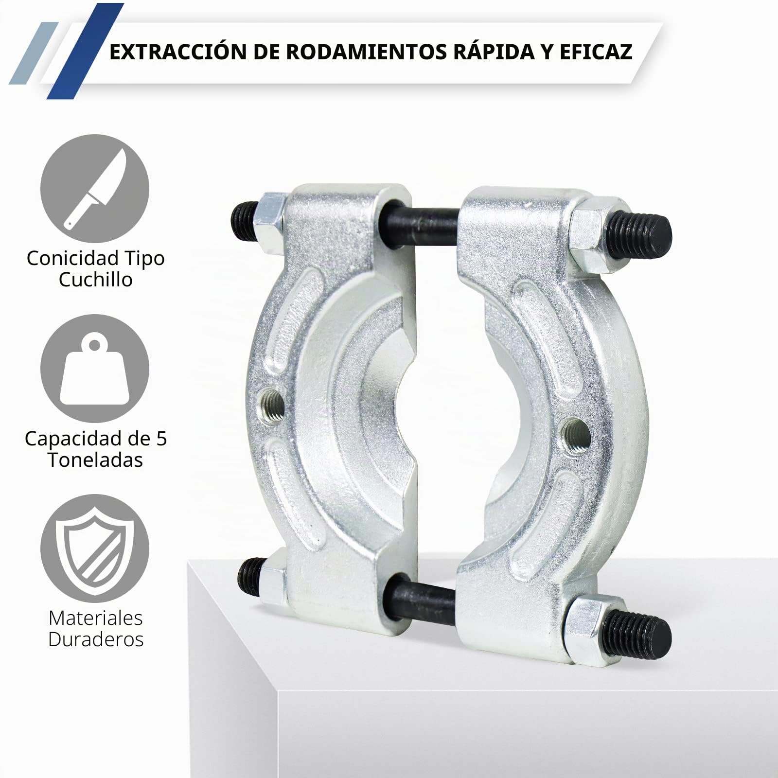 CCLIFE 14 Piezas Juego de Extractor de Rodamientos Guillotina Extractor de Cojinete Extractor Polea con Garras Interior Exterior