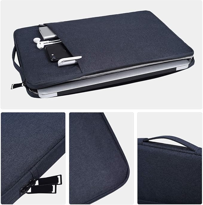 Funda para laptop 11.6-12.3 pulgadas, color azul marino miniatura 5