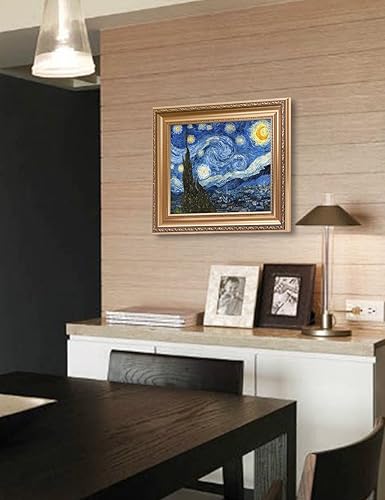 Miniatura 3 de DECORARTS - Serie de pinturas enmarcadas de Vincent Van Gogh (favoritos)  impresión giclée de arte en lienzo.