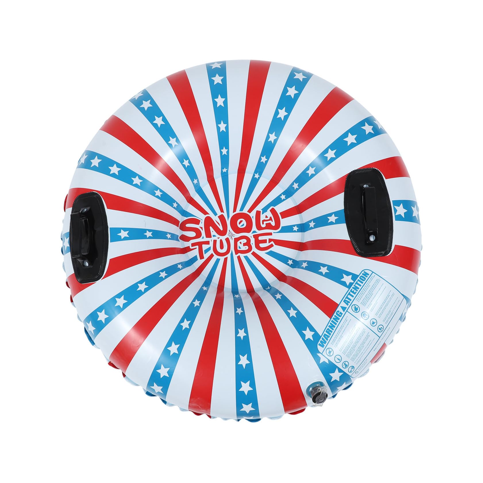 Anello da Neve Gonfiabile Blu in Pvc, Gioco Invernale Outdoor | 1 Pezzo, Facile da Trasportare, Buona Resistenza allo Strappo, Adatto per Scivolare su Neve