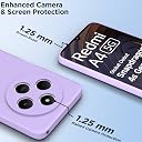 Pikkme Back Cover for Redmi A4 5G / Redmi 14C 5G / Poco C75 5G | Camera Protection Shockproof Soft Matte Silicone Bumper Case (Purple) gallery image