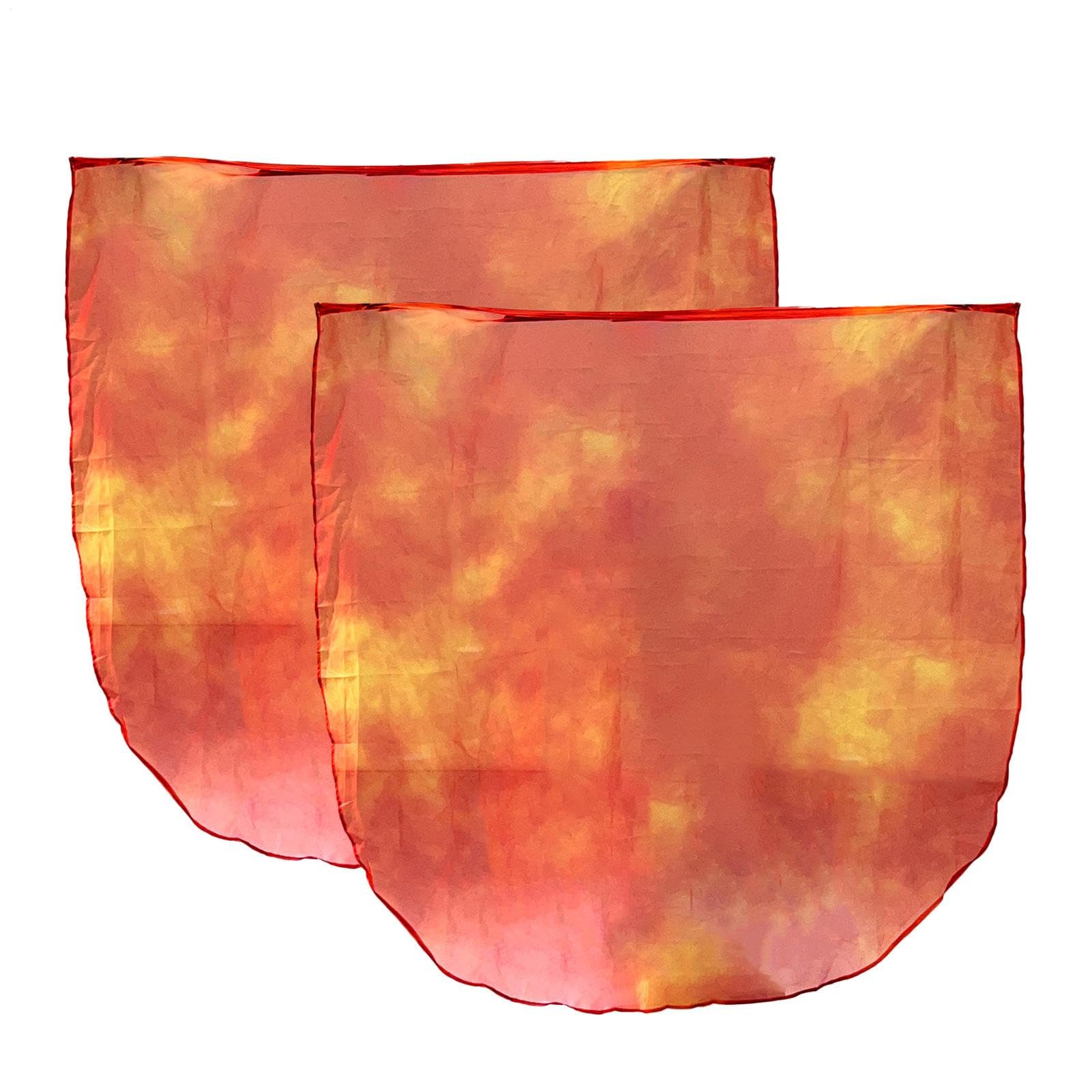 Drapeaux de louange église légers en chiffon flamme avec mât flexible