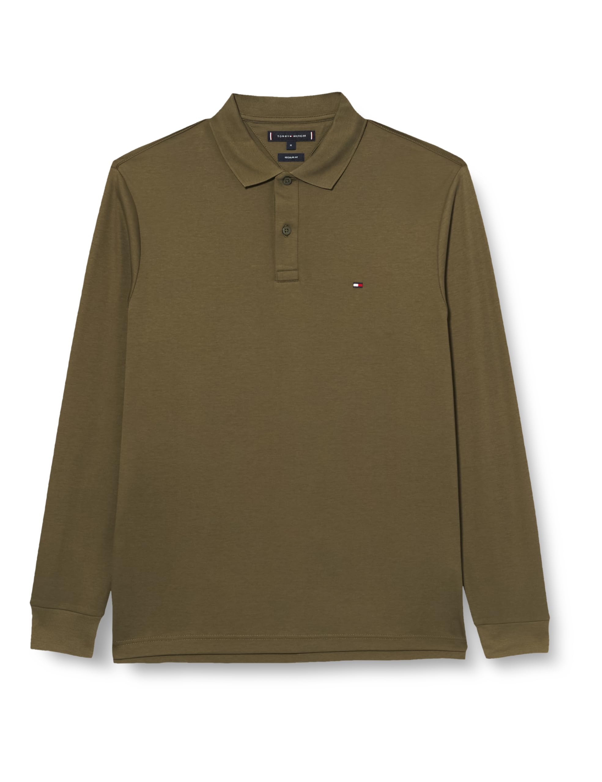 Tommy Hilfiger Herren L/S Liquid Cotton Reg Polo Mw0mw37317 Langarm-Polohemd (1er Pack)
