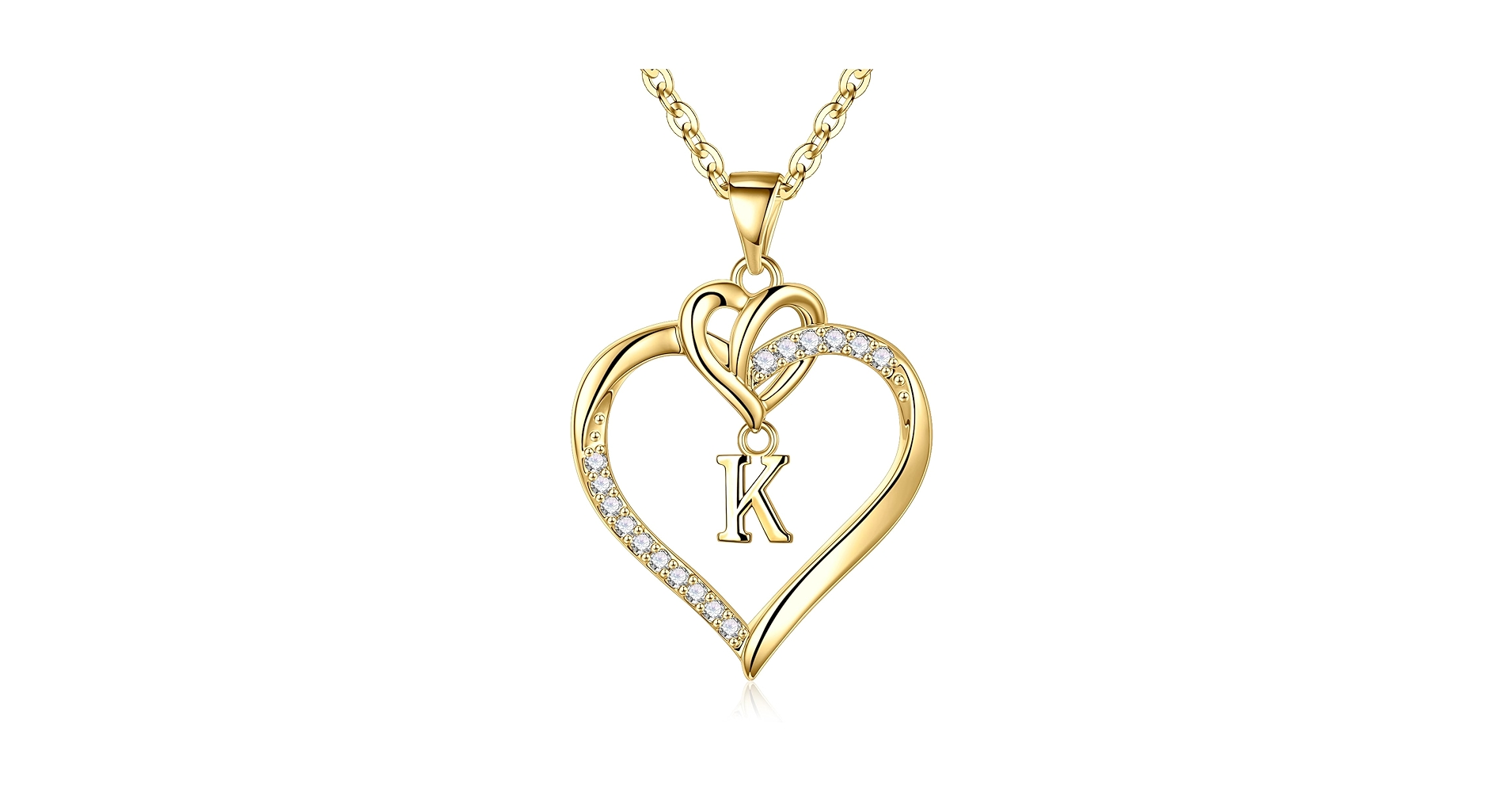 【正規品】PIN FOR LOVE LETTER PENDANTアソートシュリ付 Personalized Love Letter Necklace w/ Rose Gift Box