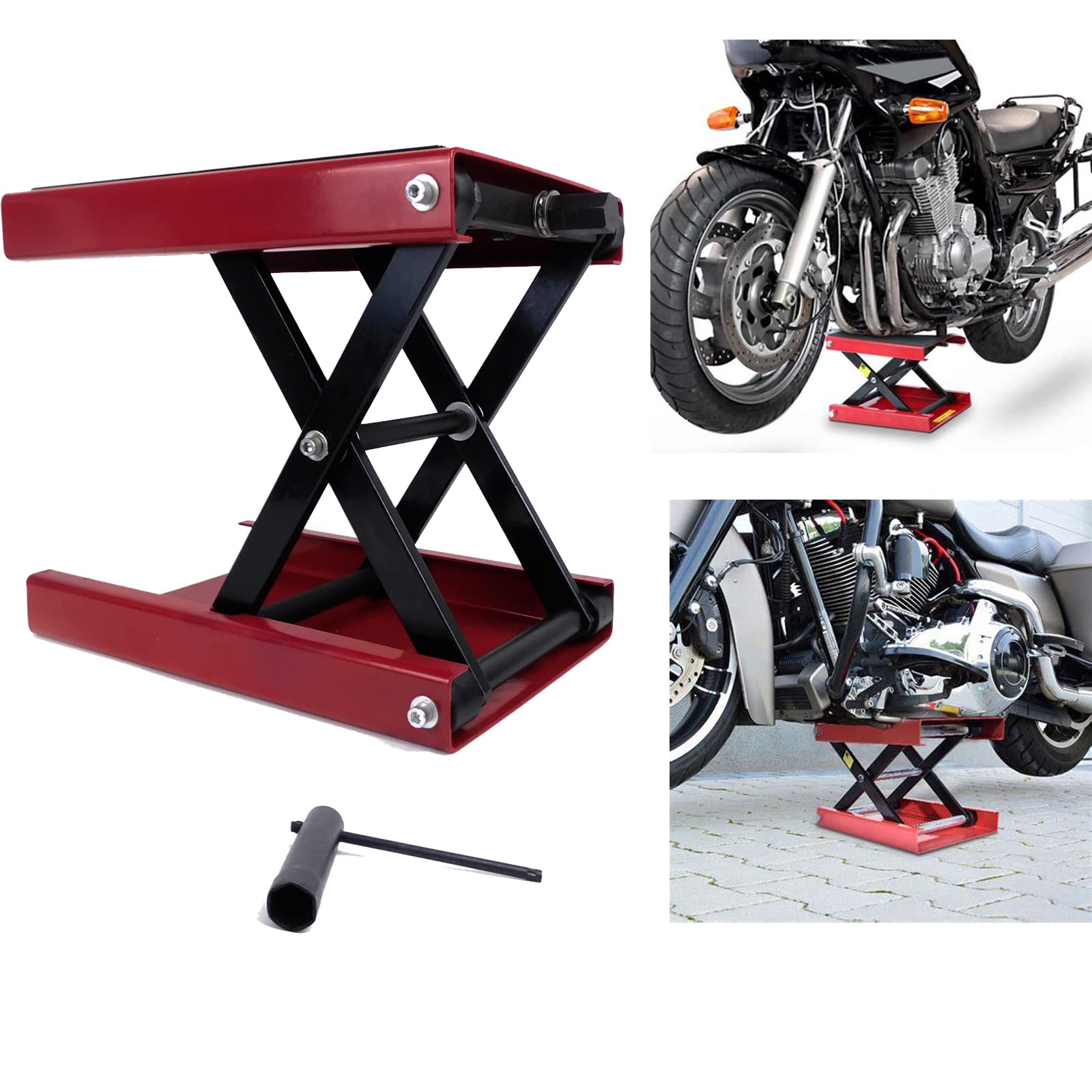 Buy XinngStand Scissor Lift Hoist for Motorcycle and Motorbike Heavy
