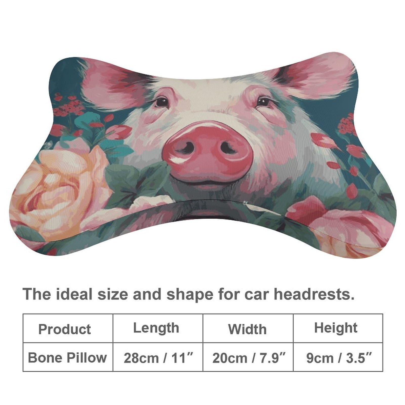 Almohada sonriente (11), núcleo de almohada de espuma viscoelástica, cojín, proporciona apoyo para el cuello, almohadas de coche para viajes y oficinas en casa.