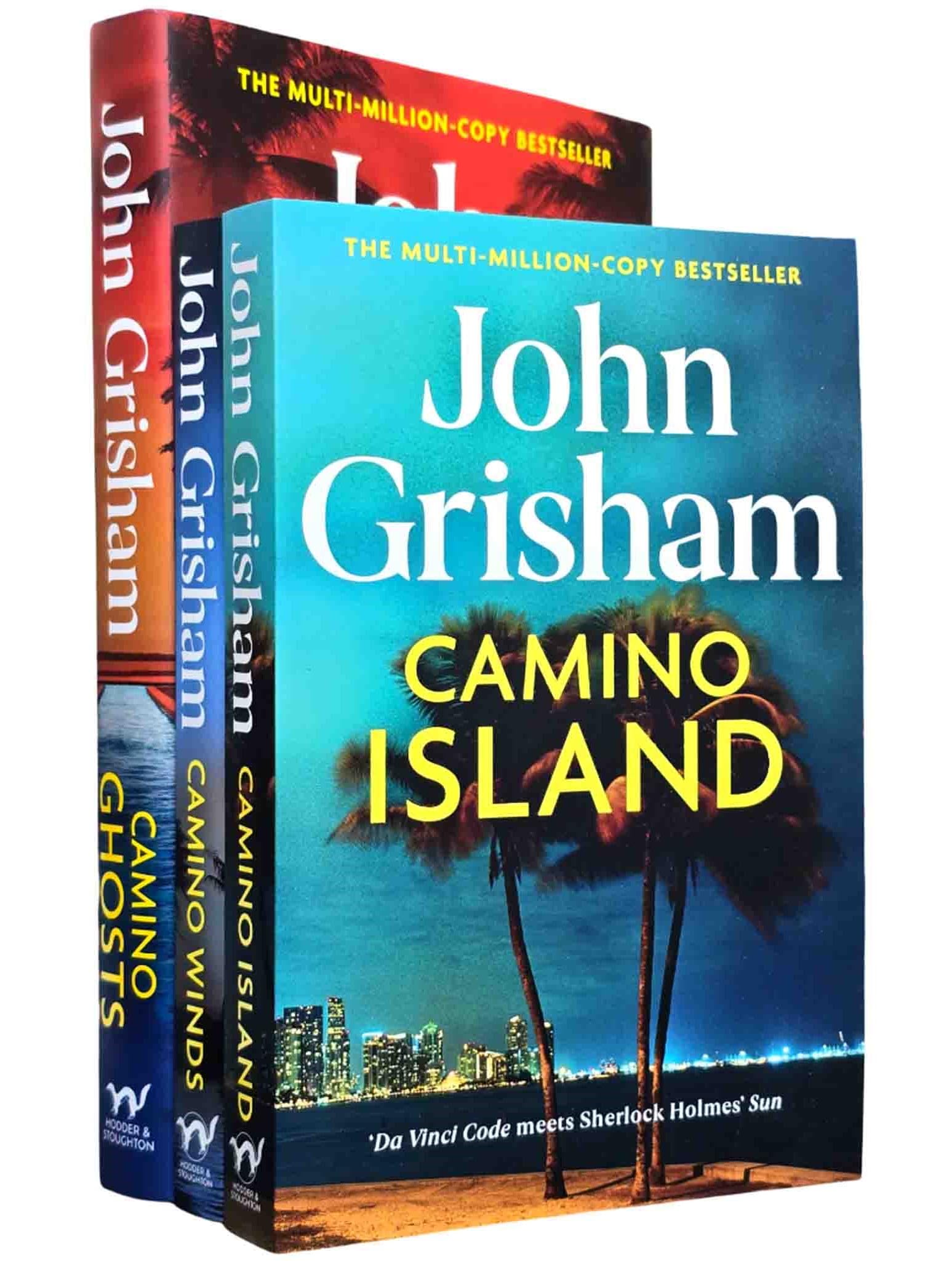Camino Series By John Grisham 3 Books Collection Set (Camino Island, Camino Winds & Camino Ghosts [Hardback])