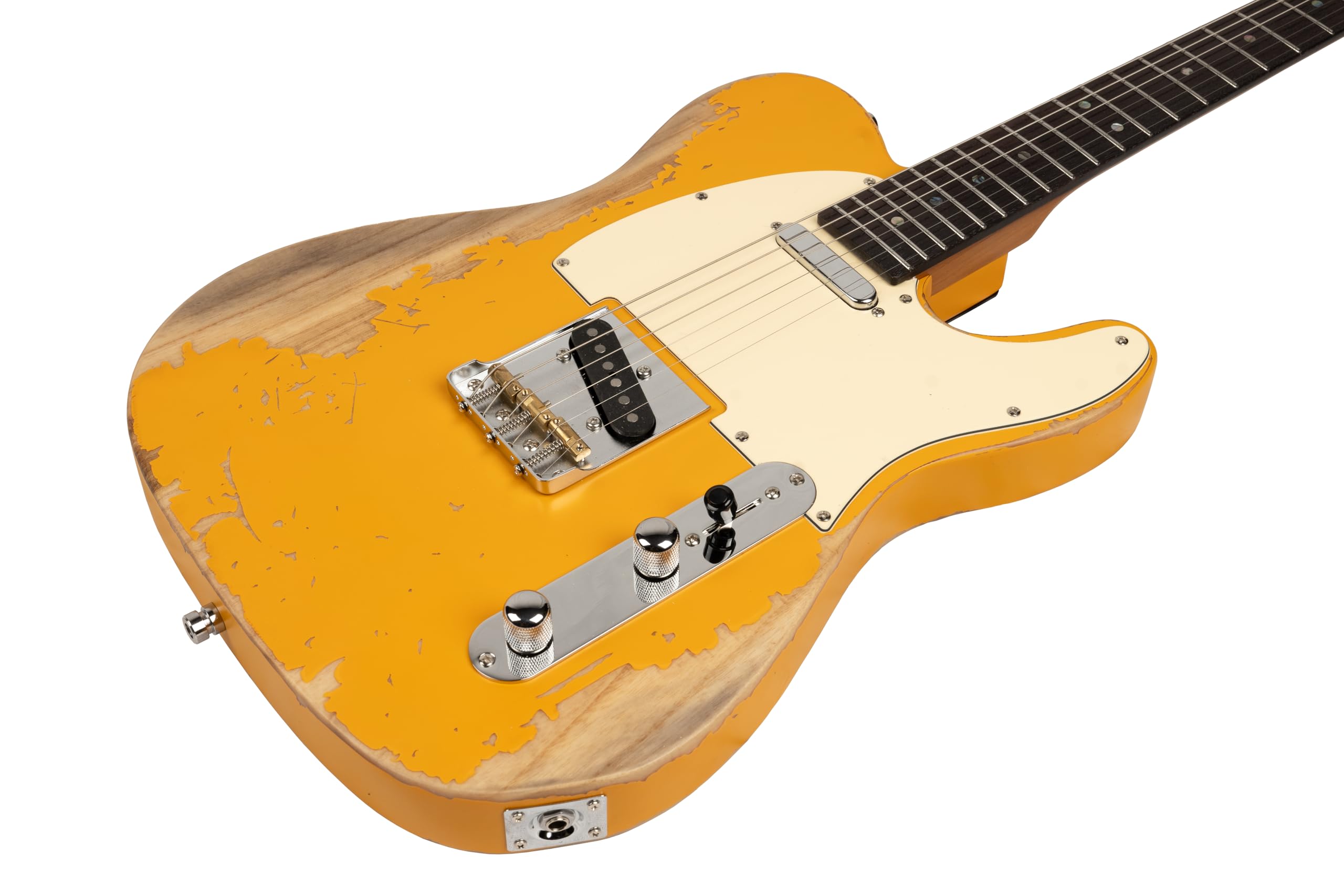 Henry's Space TL-1C The Comet Yellow Relic - Chitarra elettrica