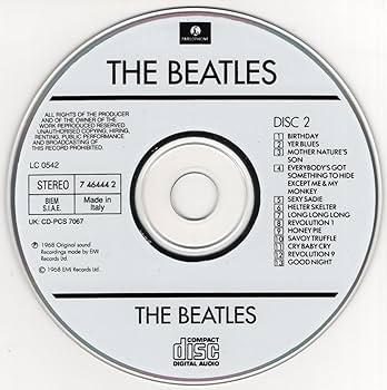 Amazon.co.jp: 【輸入盤】The Beatles（WHITE