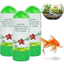 Powerful Aquarium Water Purification Tablet, Water Purification Tablets for Fish Tank, Water Purifying Tablets for Aquariums, Remove All Kinds of Turbidity 3PCS