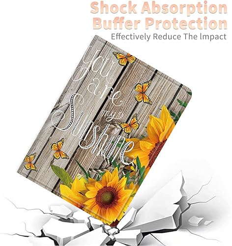 Miniatura 4 de Funda protectora para tablet Kindle Fire 7 de 7 pulgadas (versión 201920172015), estilo libro, a prueba de golpes, con múltiples ángulos ajustables,