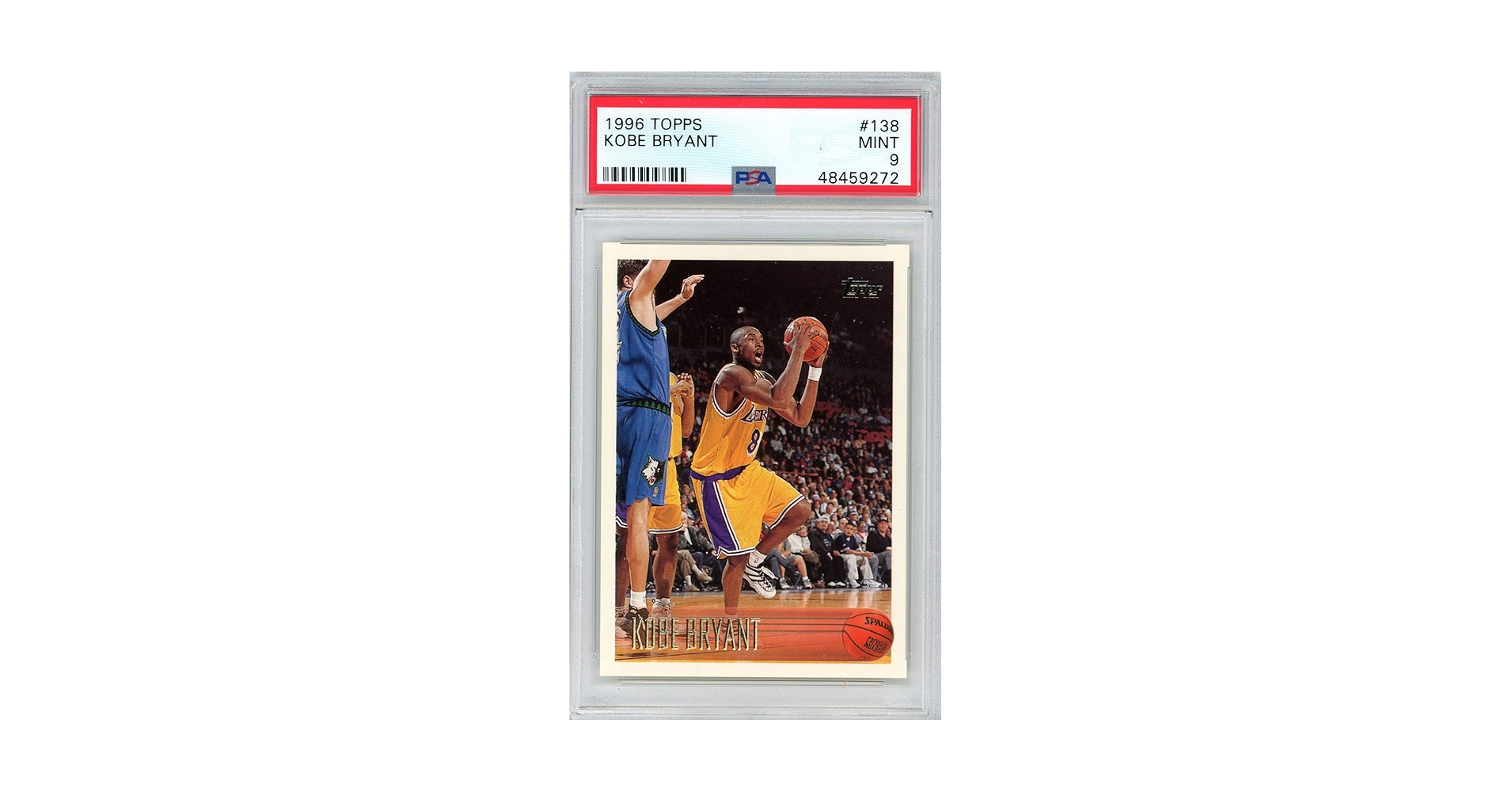 Amazon.com: Kobe Bryant 1996 Topps Basketball Rookie Card RC