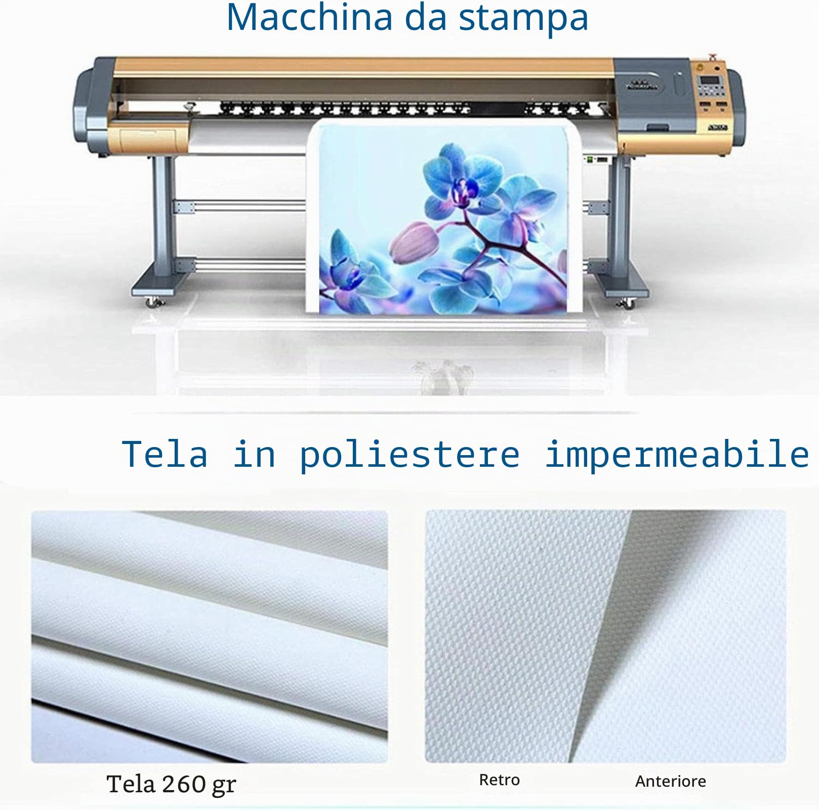 UUDEZO Grande poster dipinto astratto decorazione da parete dipinto su tela strutturata per soggiorno 100x200 cm (39x79 pollici) con cornice dorata