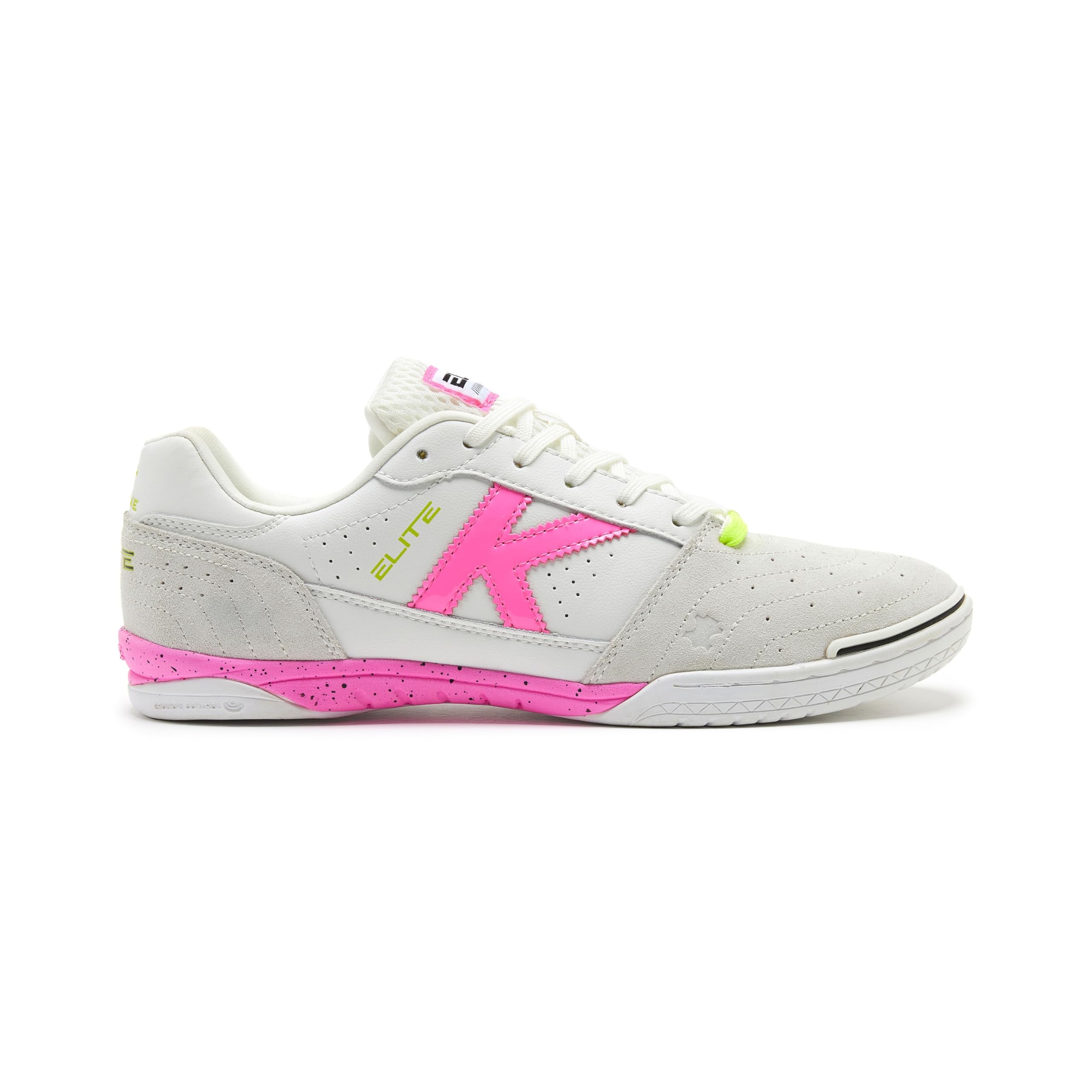 KELME Zapatillas De Fútbol Sala Elite Blanco Y Fucsia Scarpe da ginnasticaUnisex - Adulto