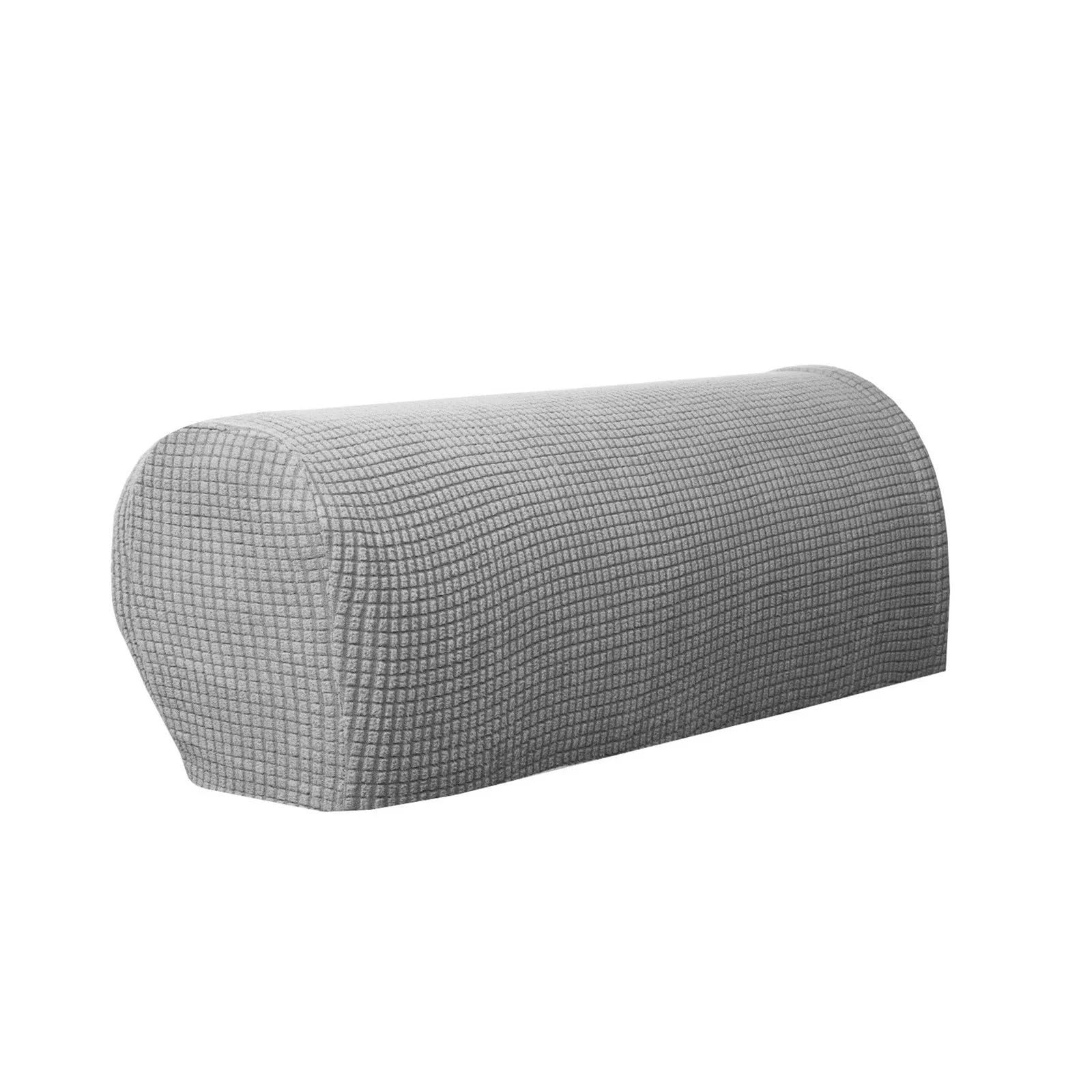 Miękka osłona podłokietnika, Nakładki na podłokietniki sofy wielokolorowe 2 szt(Light Gray)