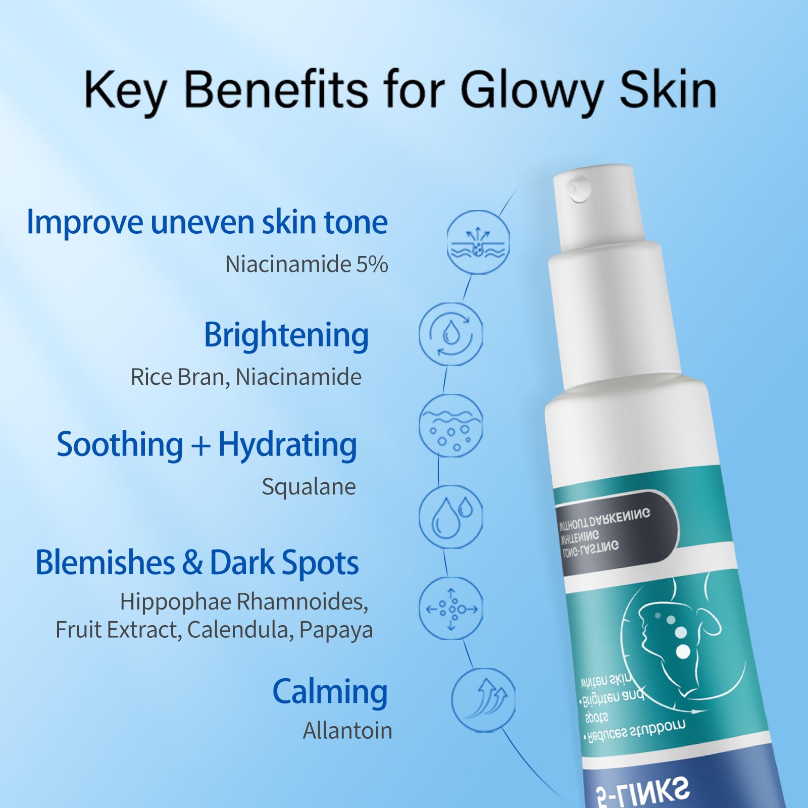 Dr.ville Whitening Cream Dark Spot Corrector Face Moisturizer with