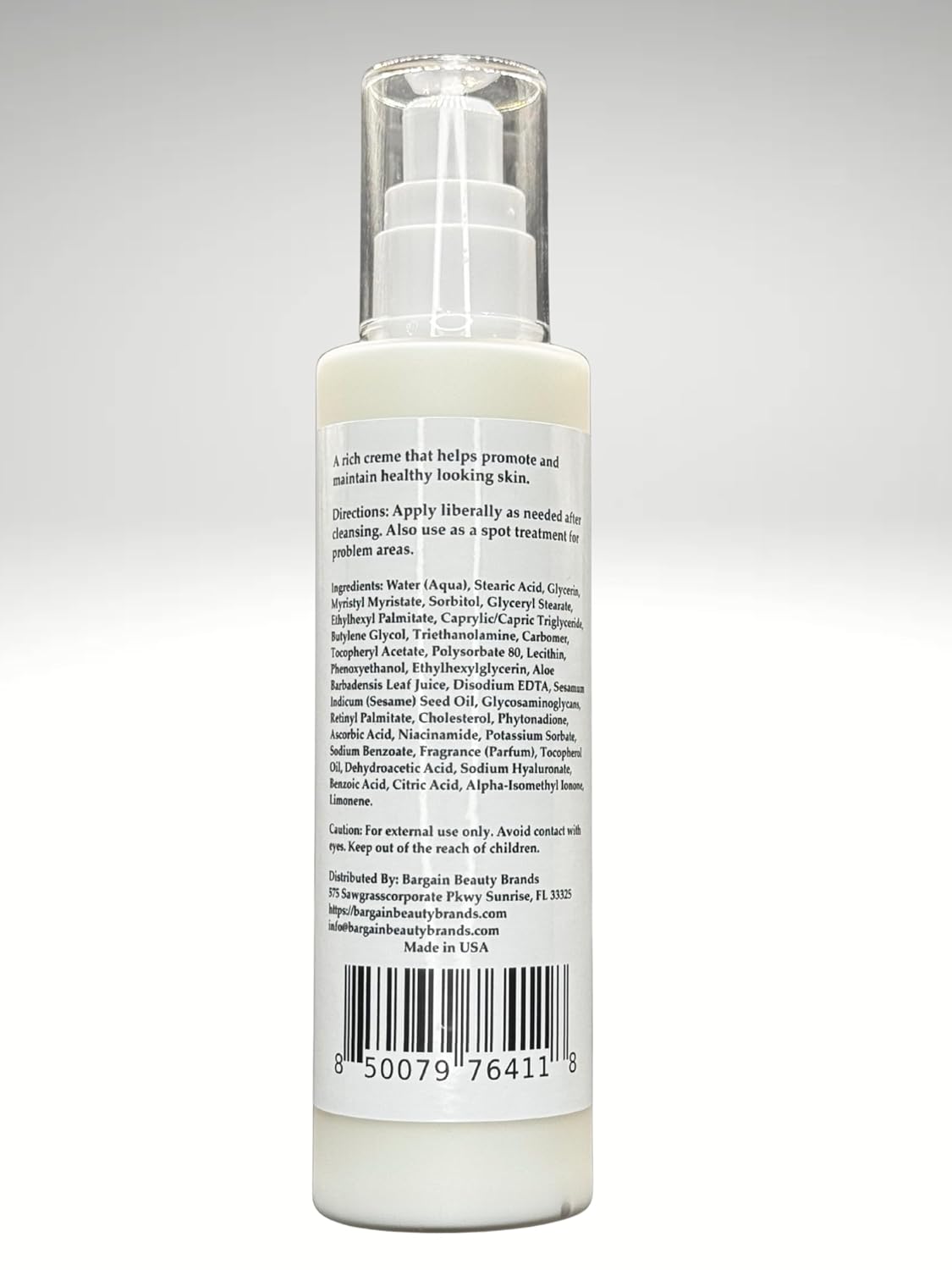 Vitamin E Crème – Ultra-Smooth Moisturizing Cream with Aloe & Sesame Seed Oil – 140... - Image 2