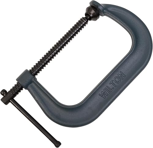 Miniatura 28 de Wilton Abrazadera en C, apertura de 4.3 in (4.0 in), 3.5 in garganta, 6200 Lbs. fuerza de sujeción (Modelo 404)