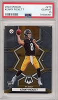 Vista 1 de Tarjeta de fútbol de novato de Kenny Pickett #270 RC del 2022 Panini Mosaic calificada PSA 10 Gem Mint