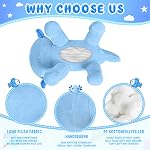 Axolotl Plush Toy, Stuffed Axolotl Plush, 10.8" Cute Doll Stuffed Toy Gifts for Boys Girls. (Blue)