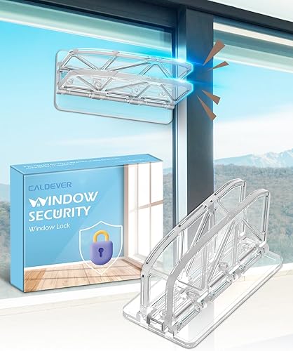 Cerradura de puerta corrediza de vidrio de seguridad, paquete de 2 cerraduras de seguridad para niños para puertas correderas de patio, cerradura de