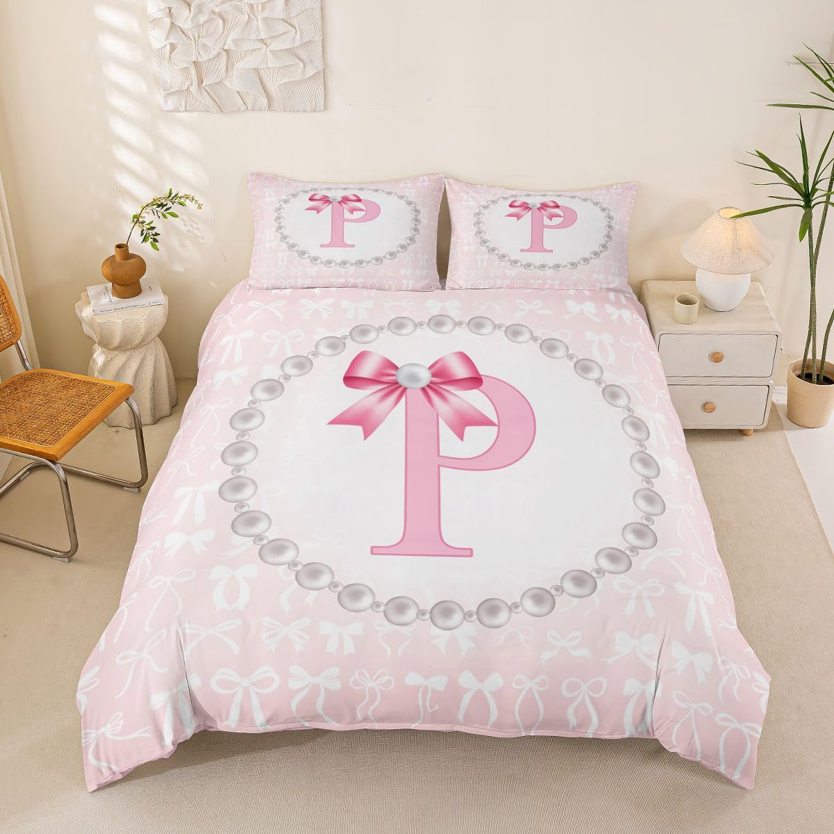 Housse de couette 200x200cm style mignon pour une chambre d'ado ou d'adulte cosy