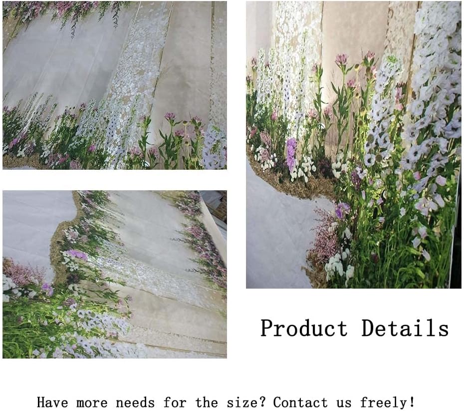 AOFOTO 10x7ft Wedding Backdrop Romance Archway Bridal Shower Flowers Wall Curtain Cradle Ceremony Banner Background for Photography Vinyl Anniversary Birthday Party Decoration Photoshoot Studio Props