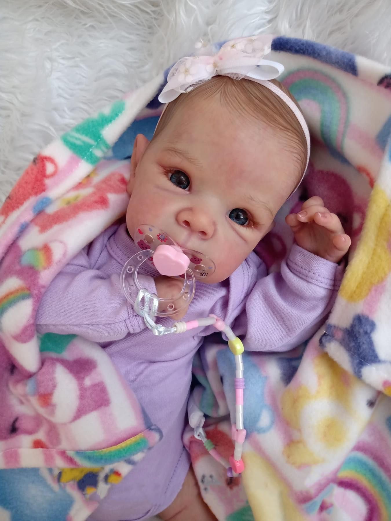 Zero pam 45 CM Reborn Baby Dolls Silicone Full Body Realistic Baby Doll Girl - Image 3