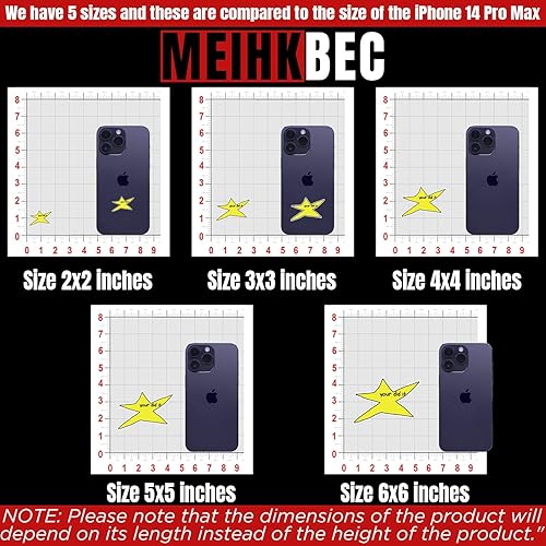 Miniatura 4 de Your Did It Star Meme Sticker Divertido Meme Star Hydroflask Pegatinas Motivación Positiva Die-Cut Impermeable Adhesivo de vinilo para botella de