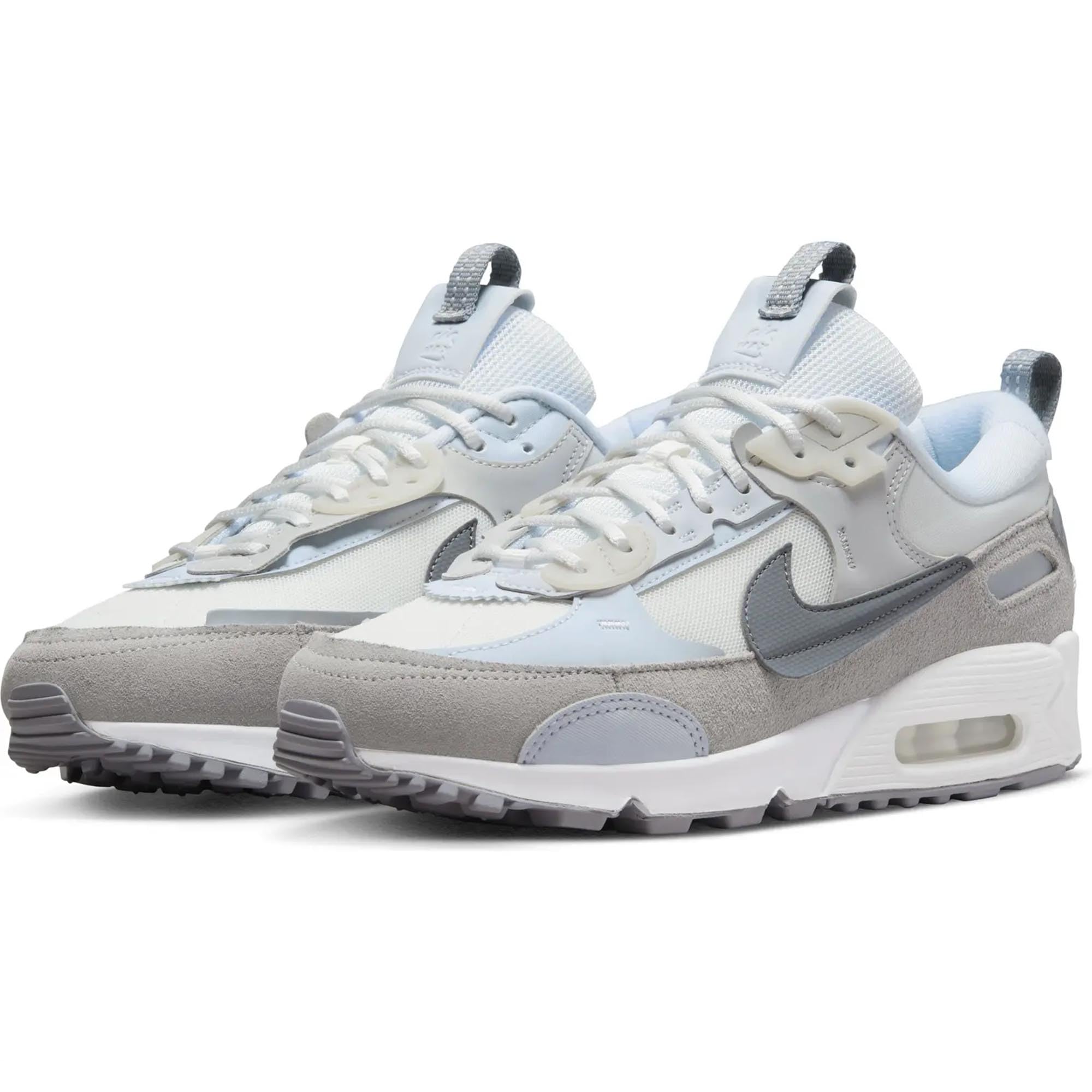 Air Force 1 Mens Basketball Shoes (Wolf Grey/White) (HV9405-001, Size 13