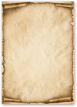 Motif Paper   Stationary Paper Old Style 20 Sheets DIN A4 90g/m