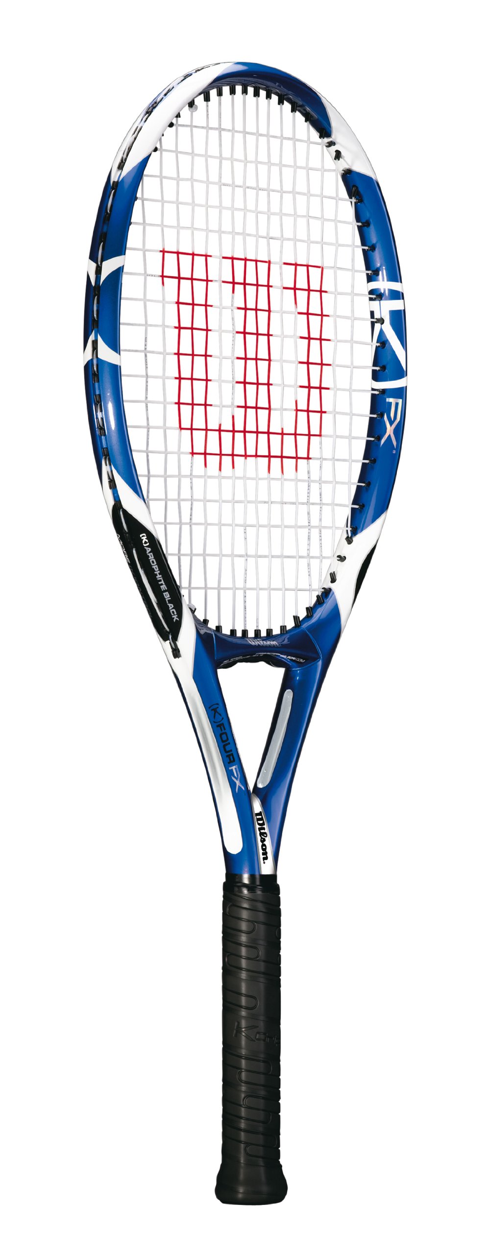 Wilson Mens Tennis Racket K Four Fx - L2, blue/white/black