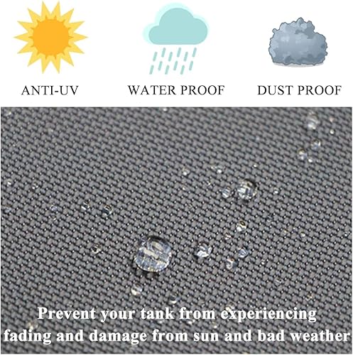 Miniatura 3 de Cubierta para tanque de propano de 20 libras, cubierta protectora para latas de gas propano ventilado, bolsa de almacenamiento de botellas de