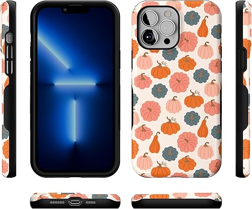 Miniatura 1392 de Casely Funda para iPhone 13 Pro Max Jardín dorado Floral de girasol amarillo Compatible con MagSafe Diseño protector audaz Jardín Dorado