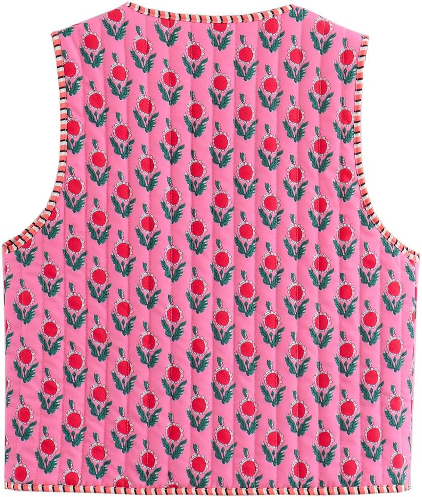 Cutecore Y2K Coquette Vests for Women Floral Aesthetic Cottagecore Sweater Kawaii Fairycore Clothing Cute Japanese Tops