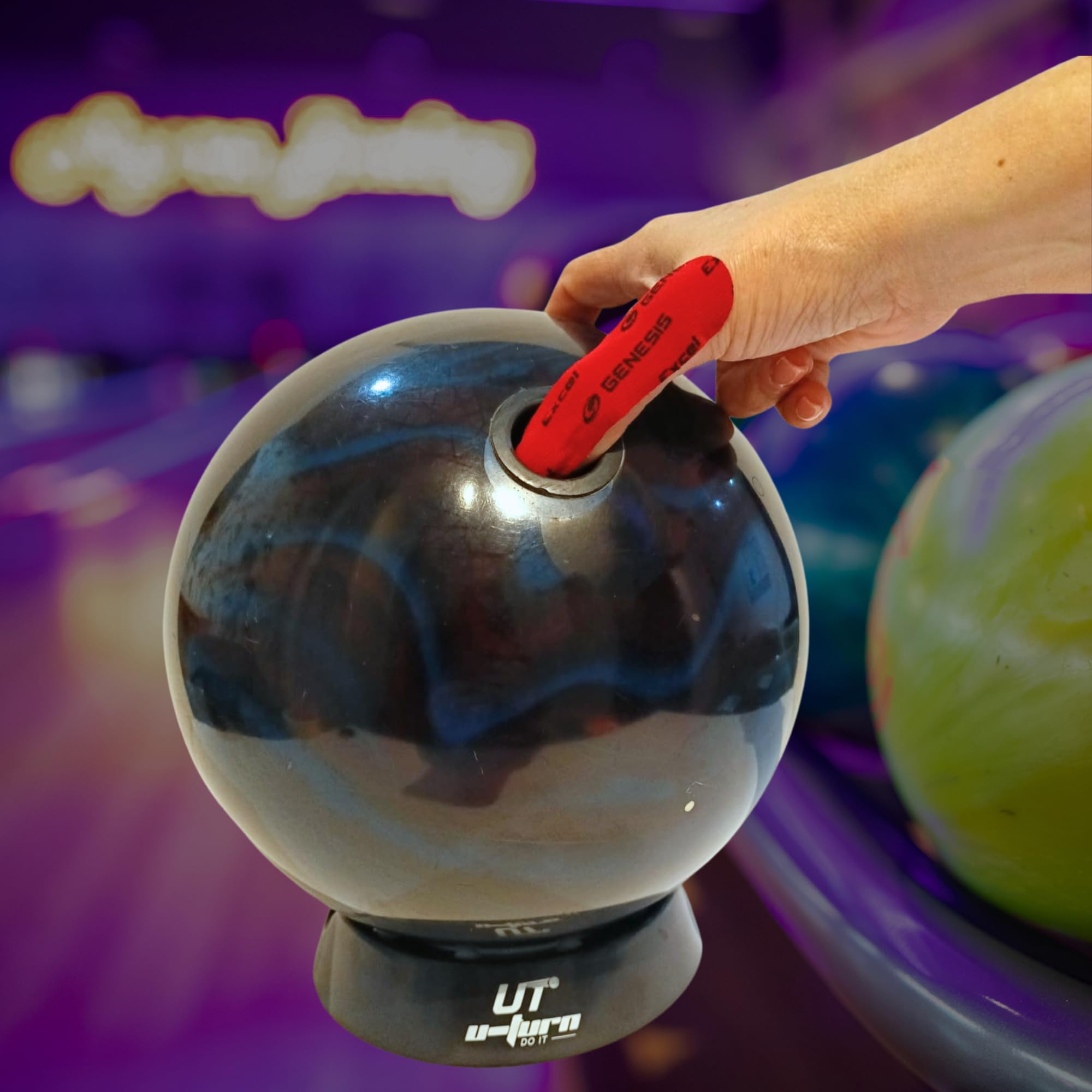 Genérico U-Turn Sport * Excel Copper, Nastro di regolazione; Protezione e rilascio; per Bowling; Accessori Bowling; Manutenzione.