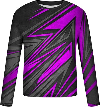 Mens Workout Shirts Casual Fashion Long Sleeve Crewneck Sweatshirt Lounge Print Graphic Tee Shirts Loose Pullover