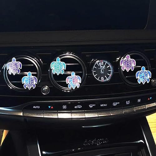 Miniatura 4 de 6 clips de ventilación de tortuga marina, lindos ambientadores de aire para automóvil, clips de ventilación de aire acondicionado, decoración