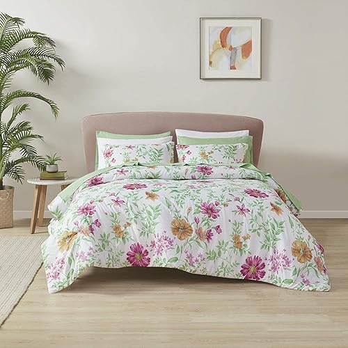 Miniatura 3 de Comfort Spaces - Acogedor edredón con diseño moderno e informal, con juego completo de sábanas y con bolsillo lateral, cubierta para todas las