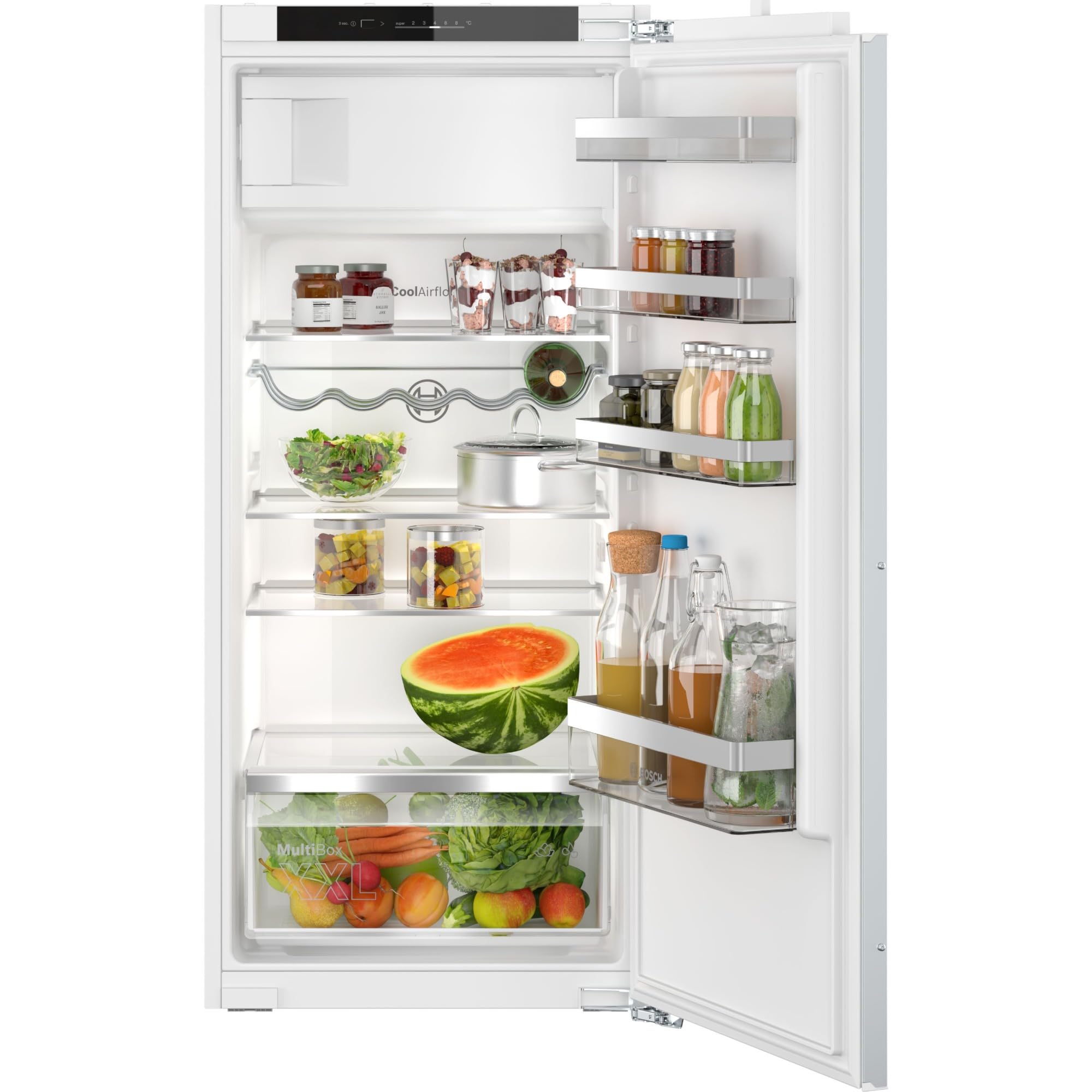Bosch KIL42VFE0 - Série 4 Réfrigérateur intégrable - 187 litres - 122.1 x 54.1 cm - Blanc