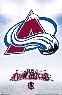 Trends International NHL Colorado Avalanche - Logo 17 Wall Poster, Unframed Version, 22.375" x 34"