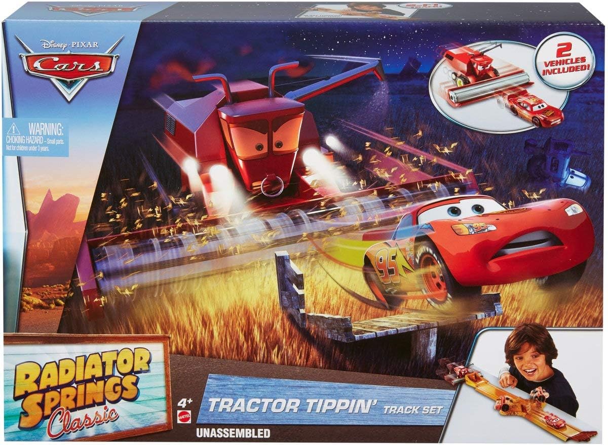 Disney Pixar Cars Tractor Tippin' Track Playset : Amazon.com.au: Toys ...