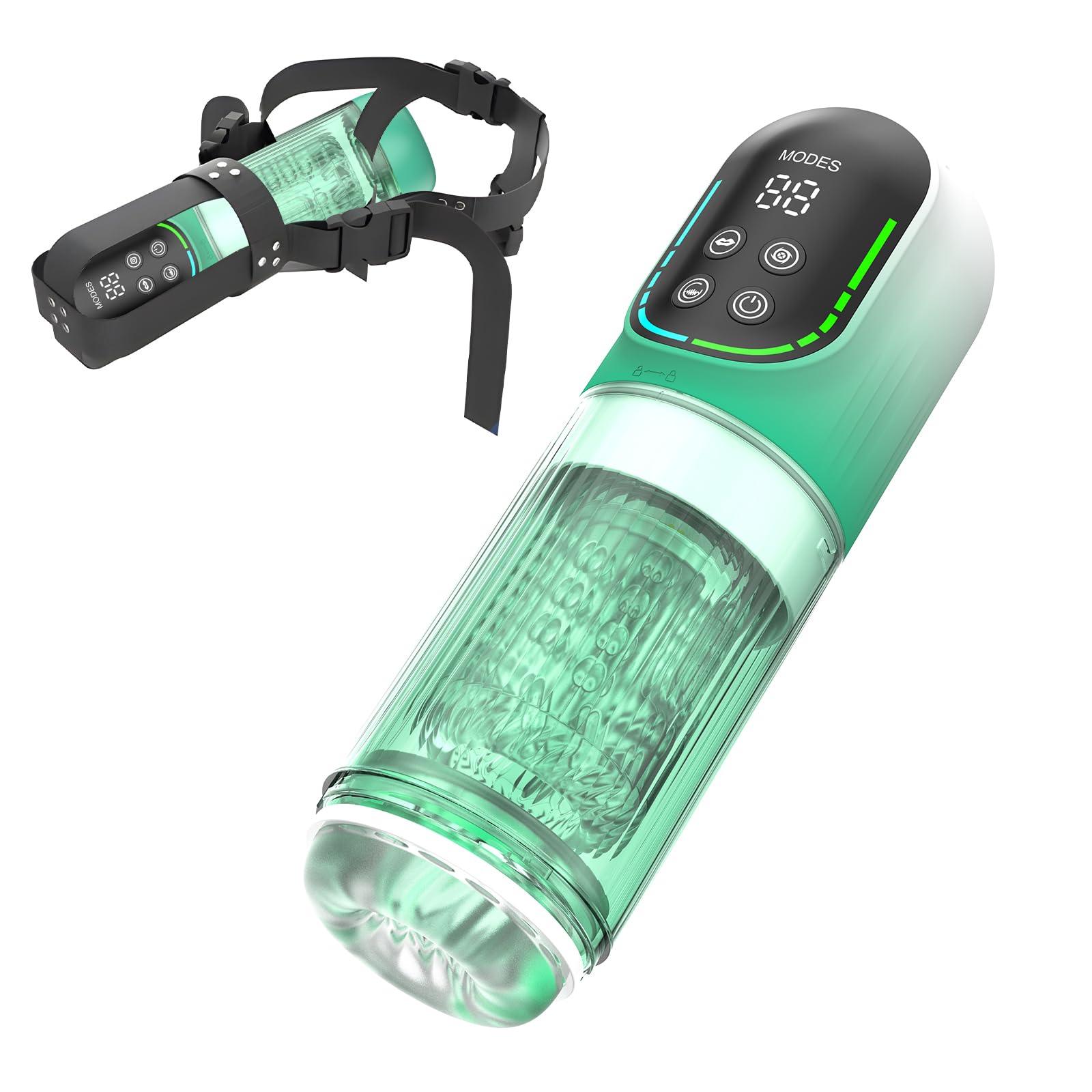 Automatic Male Masturbator With 7 Sucking, Vibrating, And Heating Modes Penis Pump Adult Toys Male Pocket Sex Toys Men App Control 3d Male Str - View #5